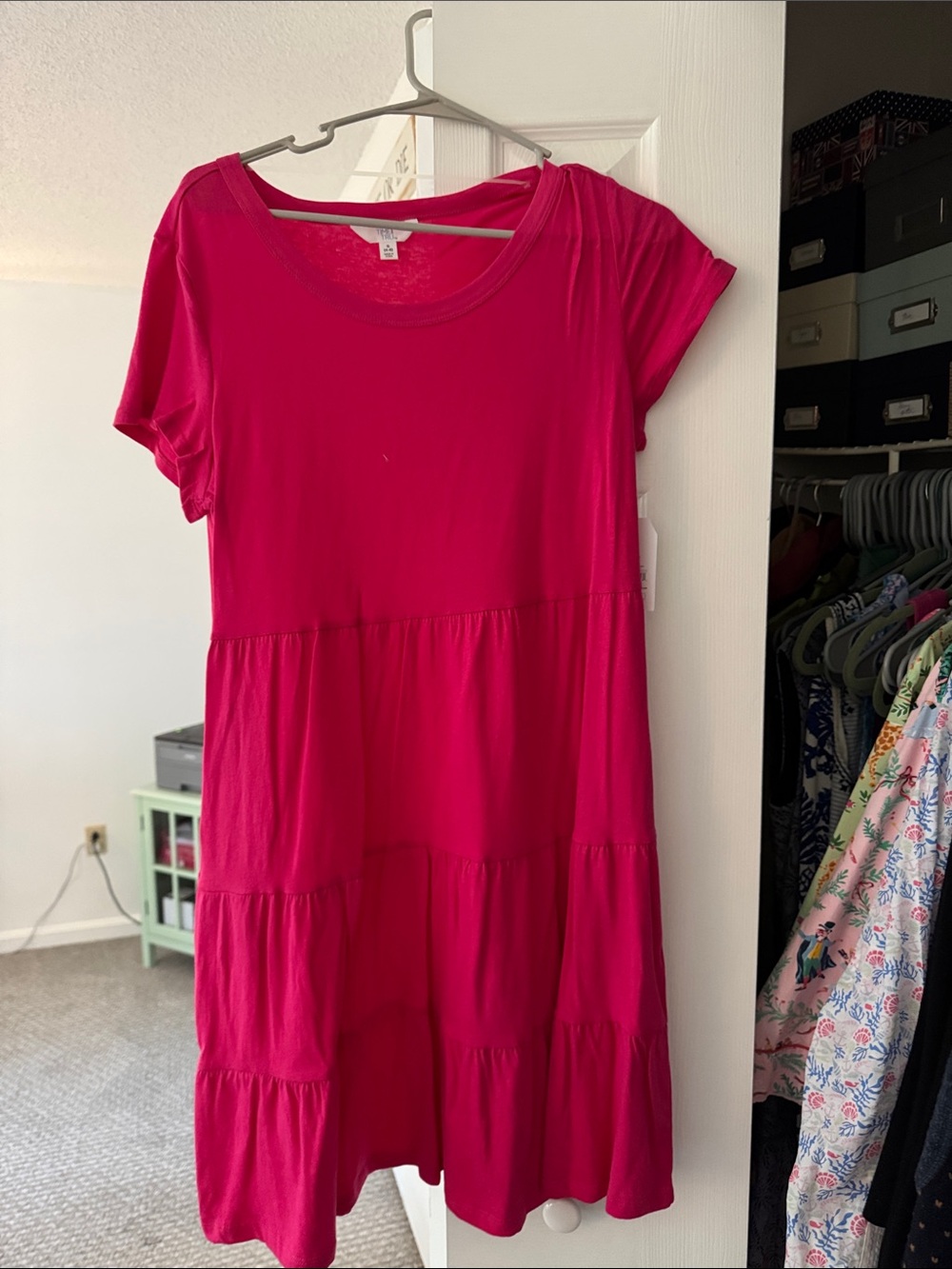 Pink Tshirt Dress